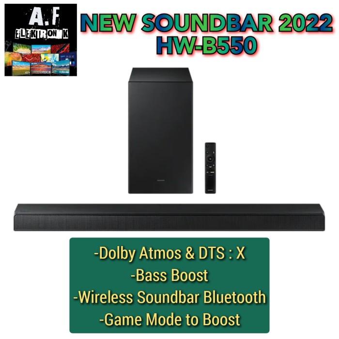 SAMSUNG SOUNDBAR HWB550 WIRELESS / HW B550 / HW-B550 / B550 NEW 2022