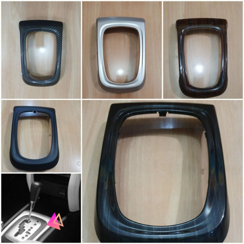 BEZEL SHIFTER SHIFTING HOLE LIST GARNISH TRANSMISI PERSNELING AVANZA XENIA 2019 RUSH TERIOS 2018