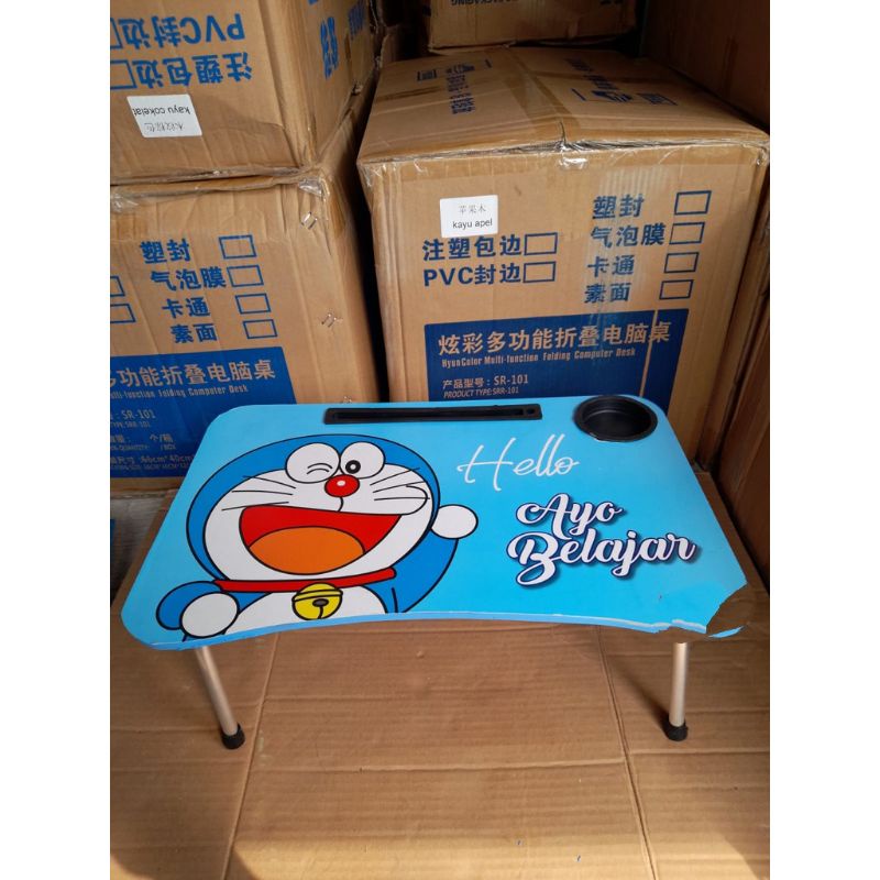 Meja Lipat Karakter Anak/ Meja Belajar Anak/Meja Belajar Anak Karakter