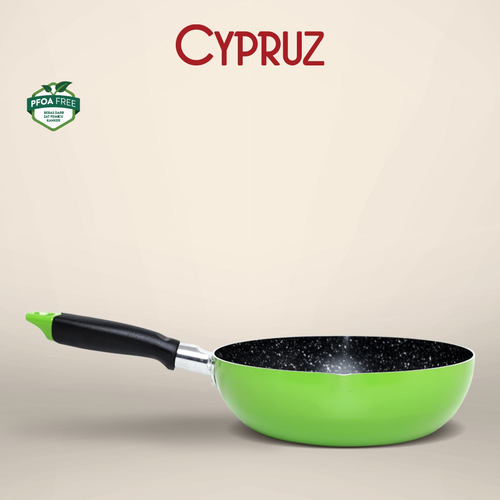Cypruz Fry Wok Marble Color Series 24cm FP-0441
