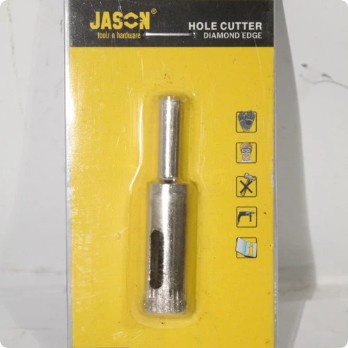 JASON Mata Bor Hole Saw Diamond 8mm - 25mm / Mata Bor Kaca Lapis Intan JASON