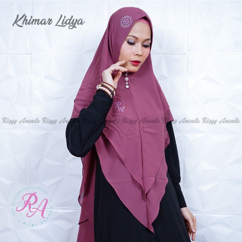 Khimar Lidya Original By Rizqy Ananda
