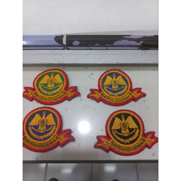 pin dishub bordir / PIN PERHUBUNGAN BORDIR TIMBUL