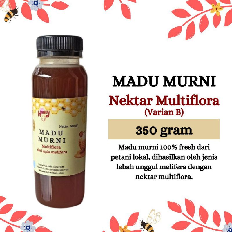 

Madu Asli / Madu Murni Multiflora 350 Gram