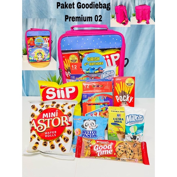 Paket snack ulang tahun anak premium 02/goodiebag ulang tahun anak
