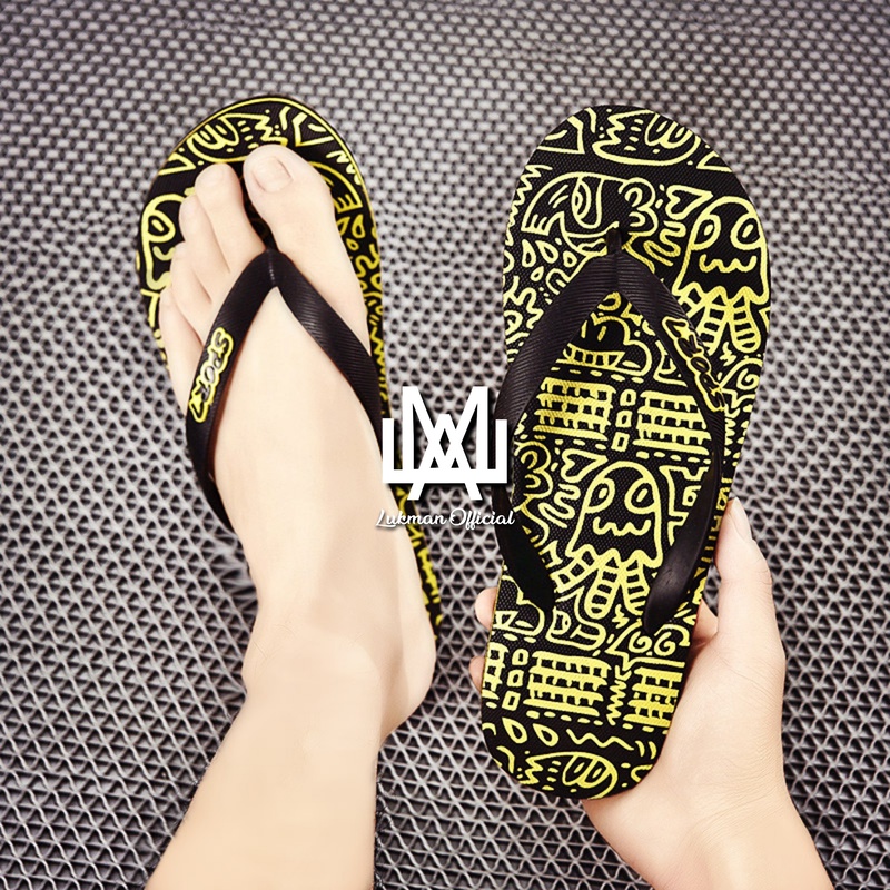 Sendal Jepit Pria Casual - Sandal Distro Terlaris