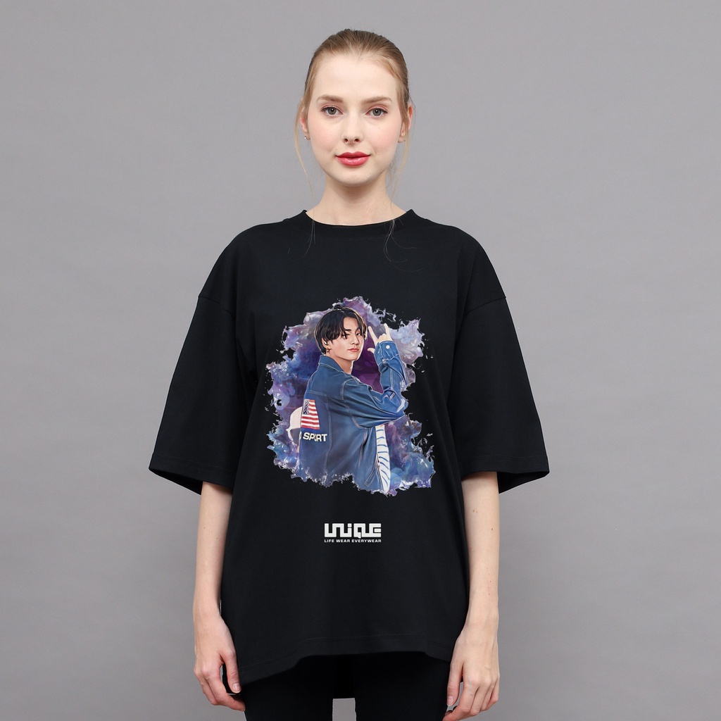 UNIQUE - (Unique Series) Kaos Oversize BTS Jungkook II