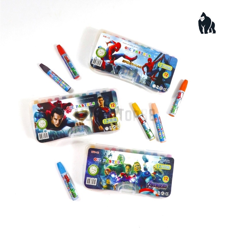 

Crayon 12 Warna Besar / Oil Pastel / Krayon Set Murah Anak Anak [HARGA PER SET]//CRAYON/CRAYON PEWARNA/CRAYON/OIL PASTEL