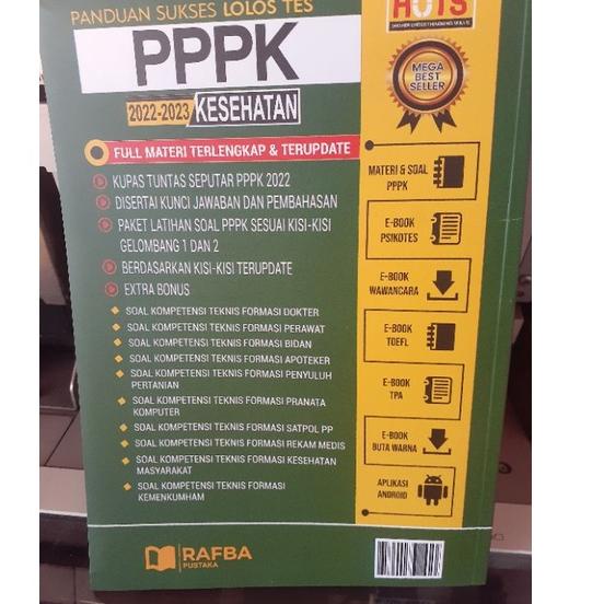 

Top Produk.. PANDUAN SUKSES LOLOS TES PPPK 2022-2023 KESEHATAN