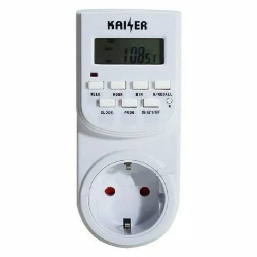 Stop Kontak Timer Digital Listrik Kaiser Timer Stop Kontak