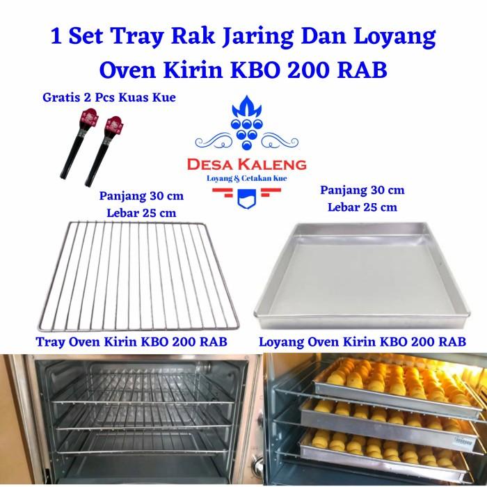 Oven Tray Rak Jari Jari Oven Kirin Tipe Kbo200 Rab/ Loyang Oven Kirin