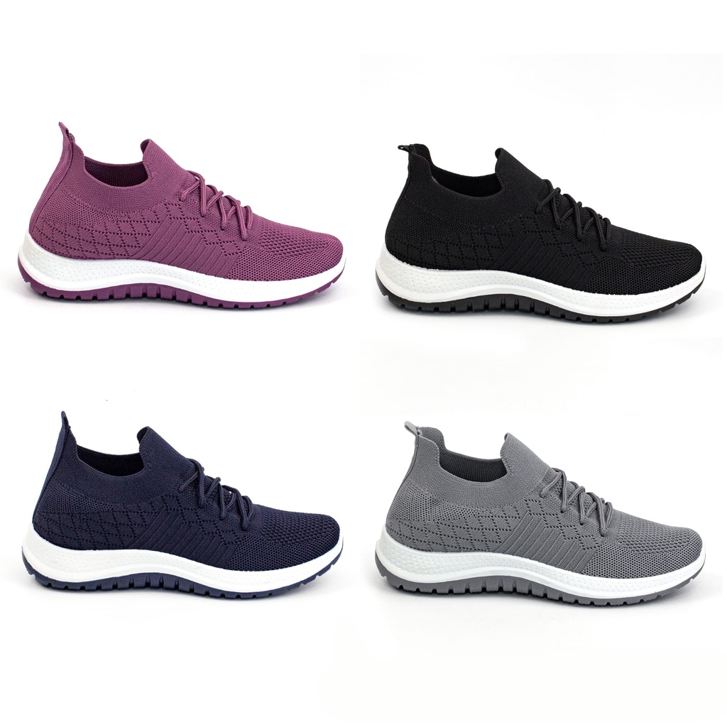 Sepatu Wanita Sneakers Wanita Import Cewek Sport Shoes Kasual Fashion Shoes Wanita A3028