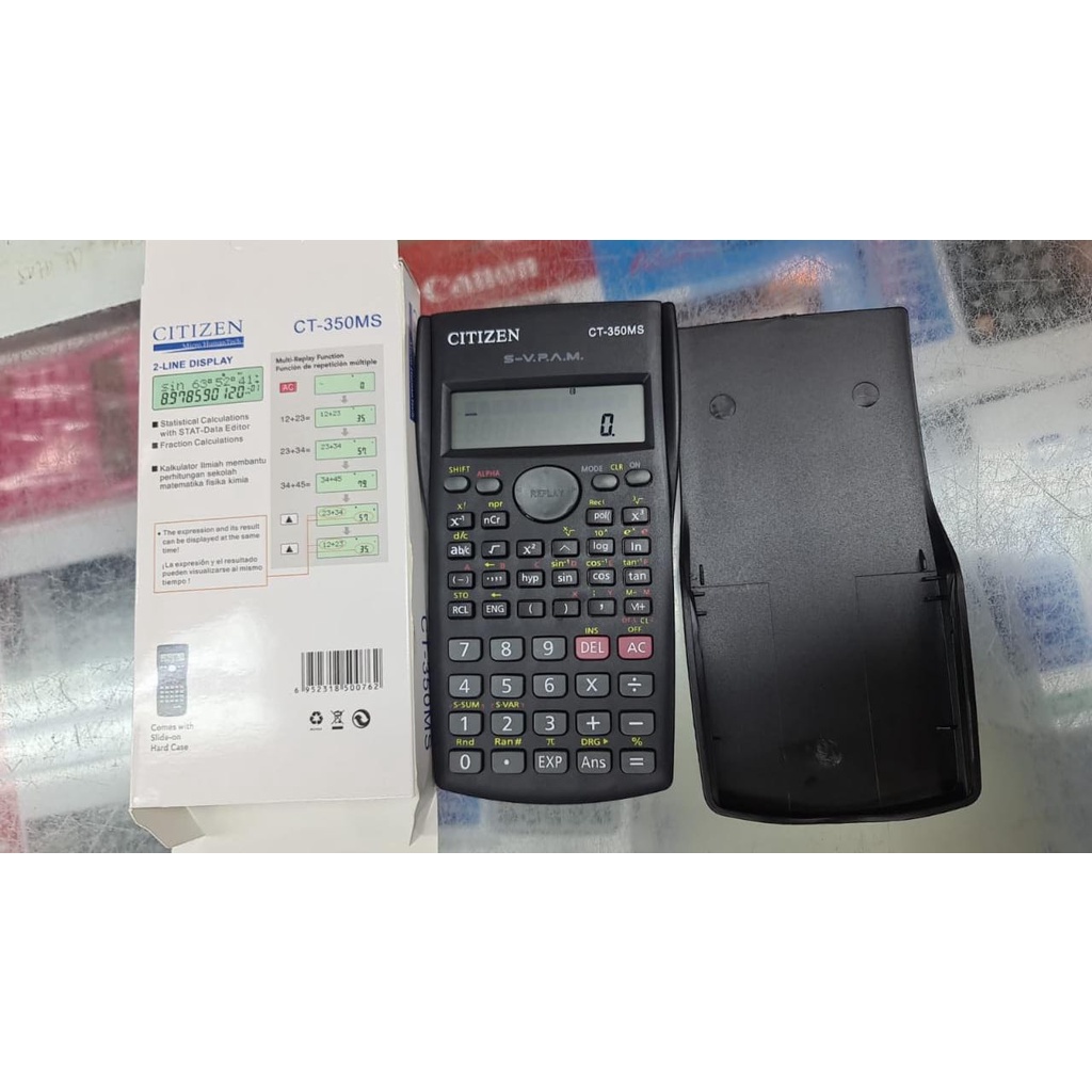 

Kalkulator Scientifik Citizen 350MS