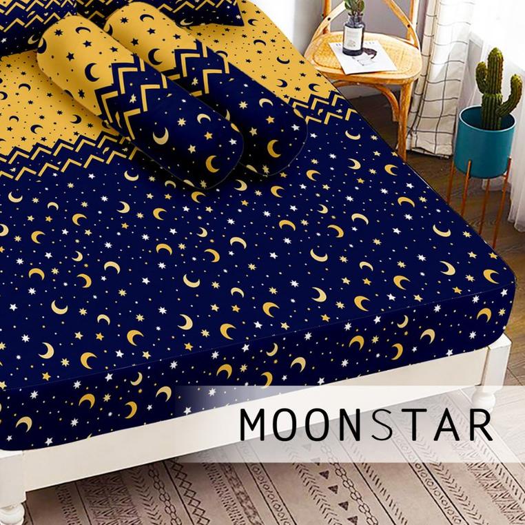 Sprei starmoon / sprei starynight / sprei bulan bintang