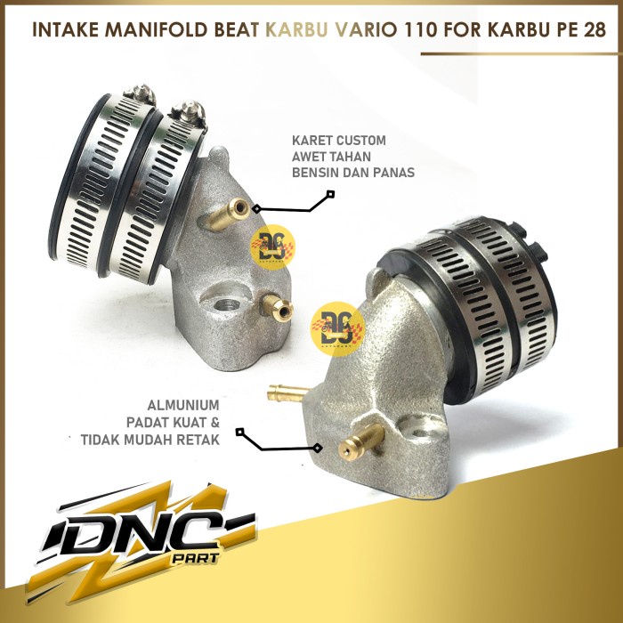 INTAKE MANIPOL MANIFOLD BEAT KARBU VARIO 110 KARBU FOR PE 28 DNC PART