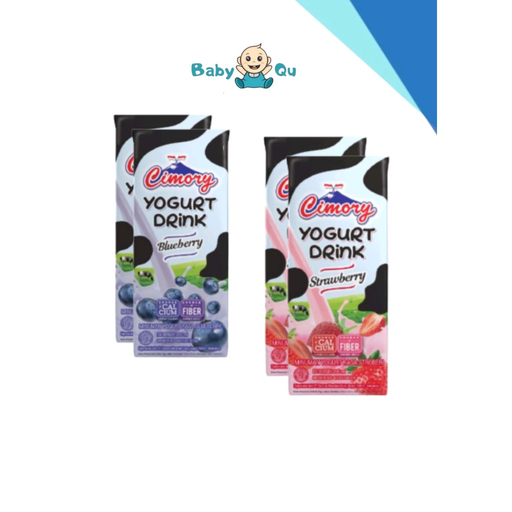 

Cimory Yoghurt Drink KOTAK 200ml Ready To Drink - sehat nikmat nikmat minuman / Azzamode