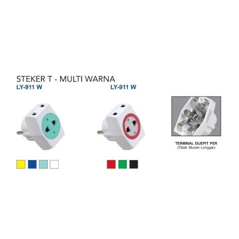 Steker T Multi Loyal LY 911 W / T Multi Loyal LY 913 / Steker T Arde Sapphire