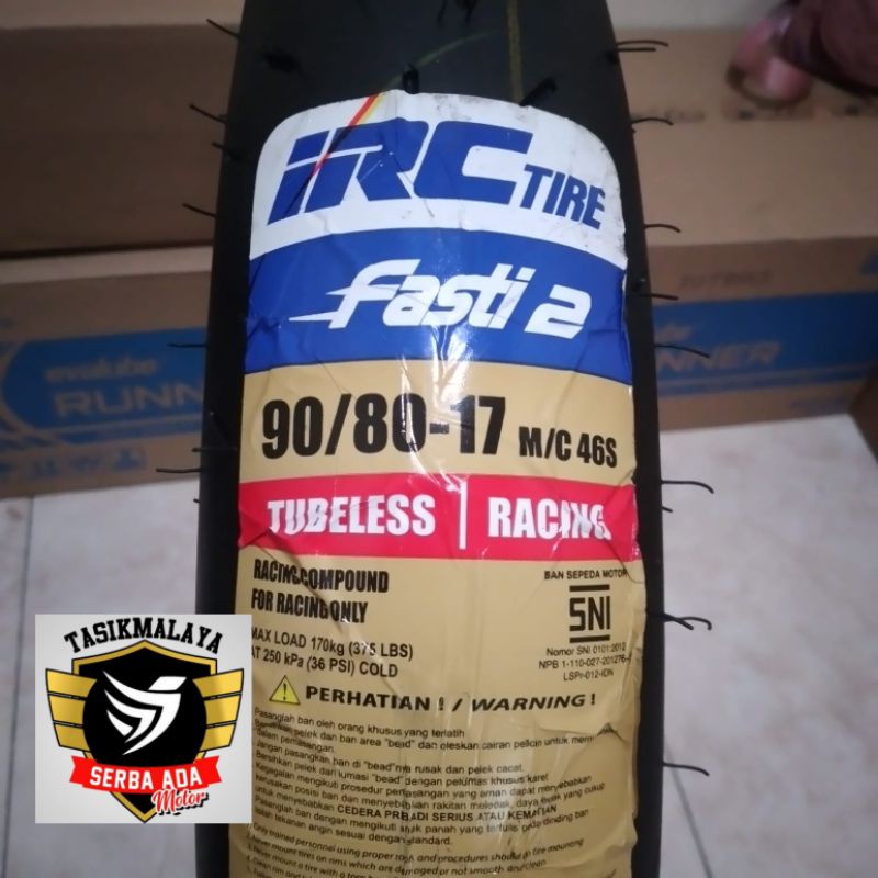 BAN IRC FASTI 2 90/80-17