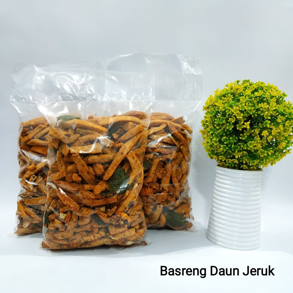 Jual Basreng Sanjaya Kg Basreng Kiloan Basreng Daun Jeruk Basreng Stick Bareng Pedas Basreng