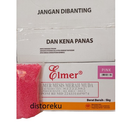 CERES ELMER PINK meses butiran warna 200g seres ELMER MESIS MERAH MUDA