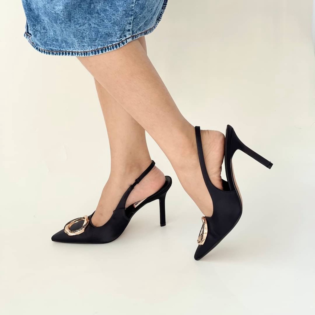 ZR ZARA HEELS STILETTO SEPATU HAK TINGGI SHOES WANITA 01468