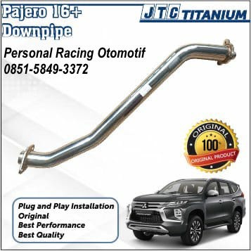 JTC TITANIUM Mitsubishi ANPS Pajero Sport 16+ Downpipe Exhaust