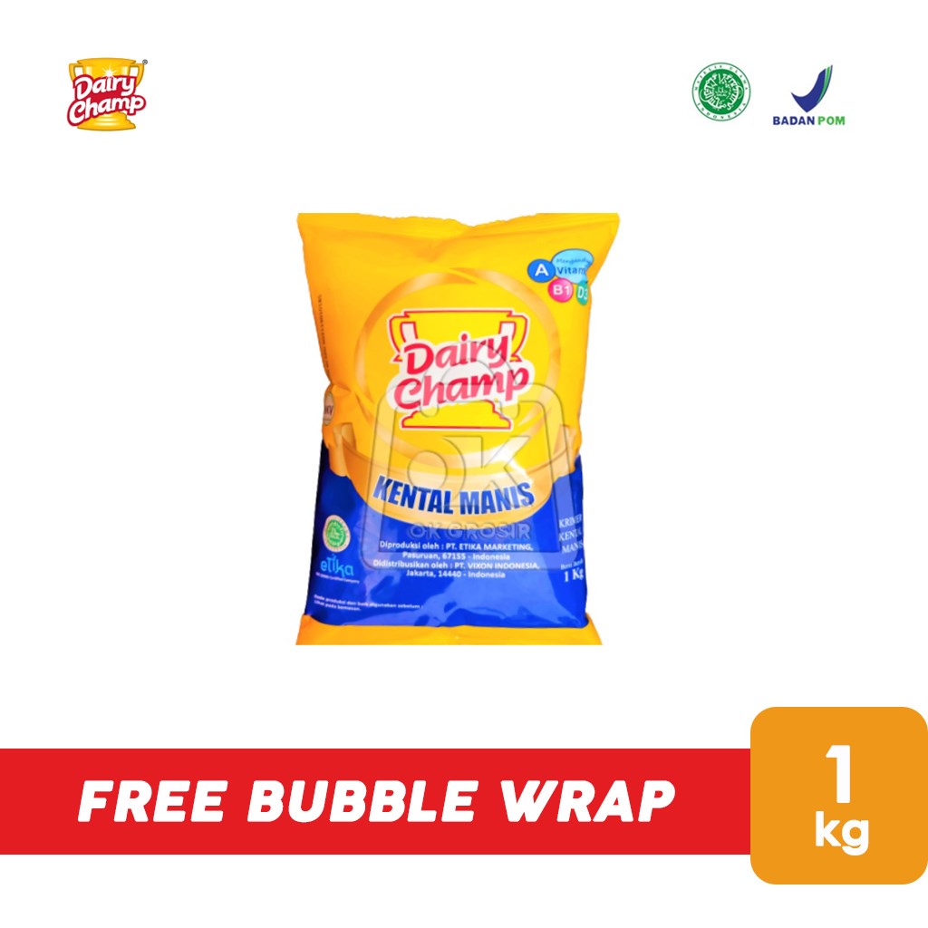 

Dairy Champ Susu Kental Manis - Pouch 1 kg