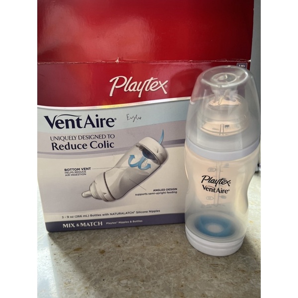 Playtex Ventair botol susu bayi 266ml isi 3