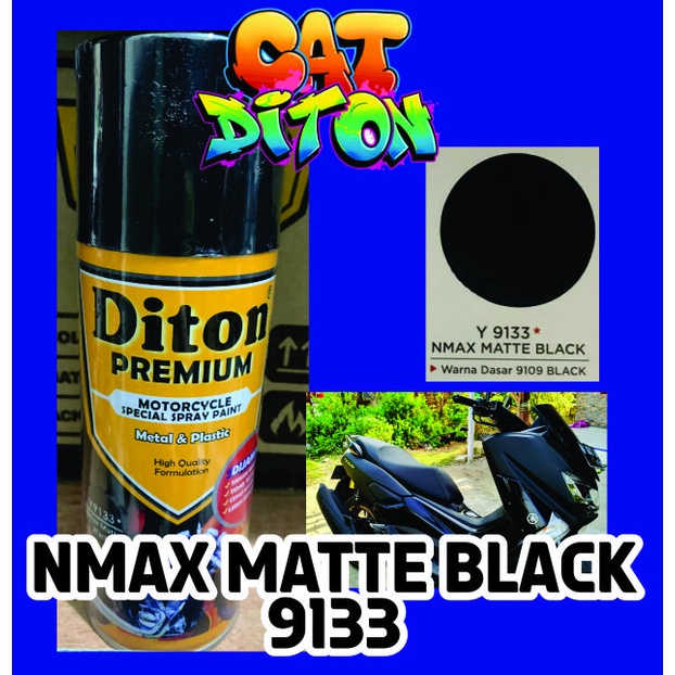 Cat Diton Premium Nmax Matte Black 9133 Hitam Doff Nmax 400cc