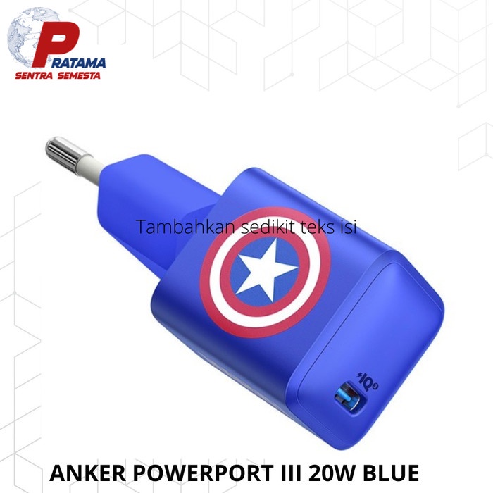 Adapter Anker Marvel Series Powerport Iii Nano 20W Terlaris