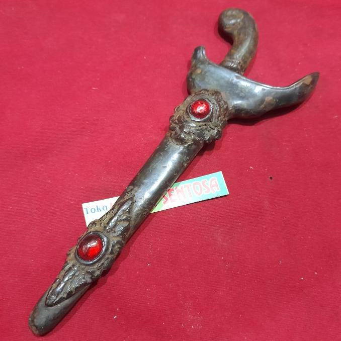 Barang Antik Keris Ladrang Permata Perunggu