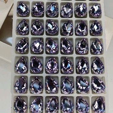 swarovski cangkang super ukuran 8x13 bentuk TETES  per butir