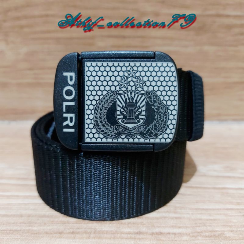 Sabuk Polri Tactical Ikat Pinggang Tactical Polri