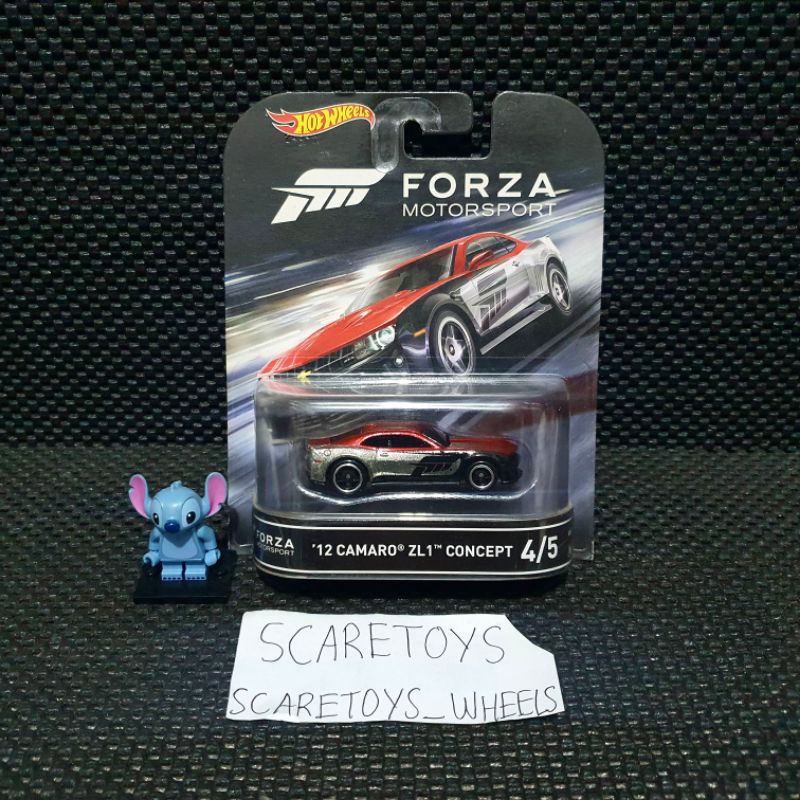 Hot Wheels Hotwheels 12 Camaro ZLI Concept Forza Motorsport Retro