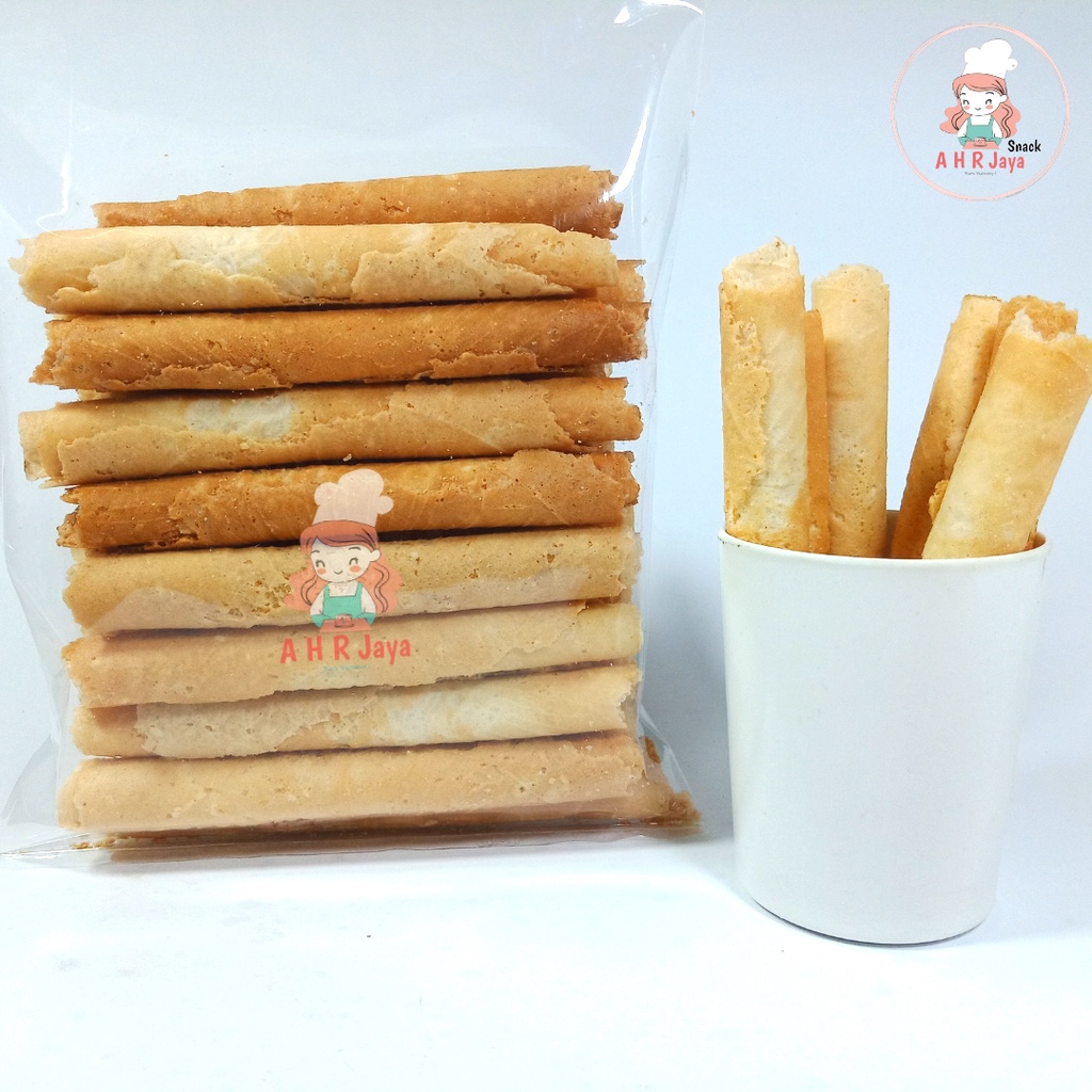 

KUE SEMPRONG ROLL 250gr / OLEH OLEH JAKARTA / KUE KAPIT / EGG ROLL / Semprong Gulung