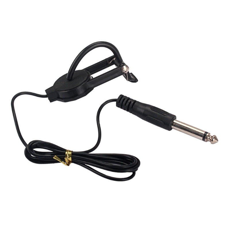 Pickup Clip-on Dengan Kabel Jack 1 / 4 &quot;2.5M Untuk Biola