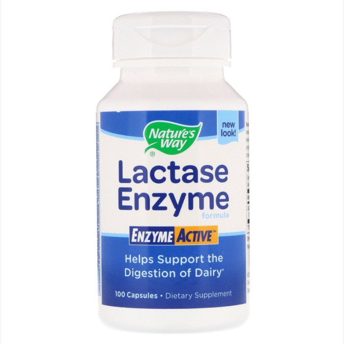 Jual Nature's Way, Lactase Enzyme Formula, 100 Capsules Shopee Indonesia