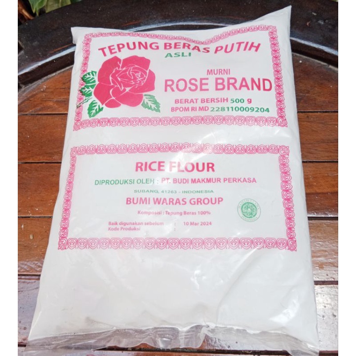 

Tepung Beras Rose Brand 500 g