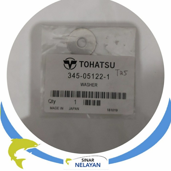 Washer mesin tempel Tohatsu 25pk. Asli