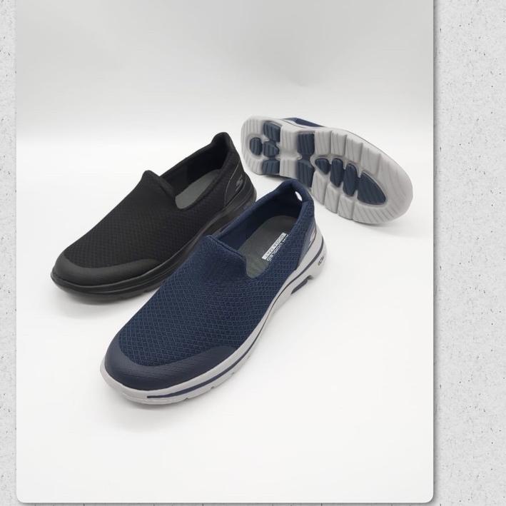 Sepatu Skechers Gowalk 5 Man / Go Walk 5 Slip On / Skecher / Go Walk / Sepatu Kerja / GW5
