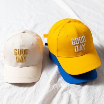 TOPI BASEBALL ANAK BOORDIR GOOD DAY / TOPI ANAK KEREN / BAHAN TEBAL DAN LEMBUT /  BOORDIR RAPI / NYAMAN DIPAKAI COCOK UNTUK ANAK CEWEK COWOK UNIZEX