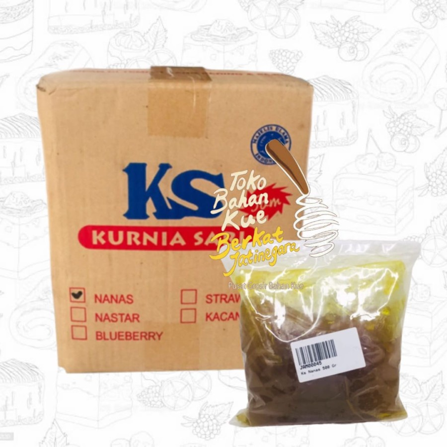 

SELAI KURNIA SARI NANAS REPACK 500 GR / KS NANAS