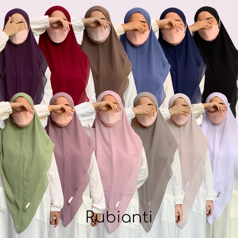 [ Pre Order ] Basic Khimar | khimar ceruty | khimar non pad | khimar tali