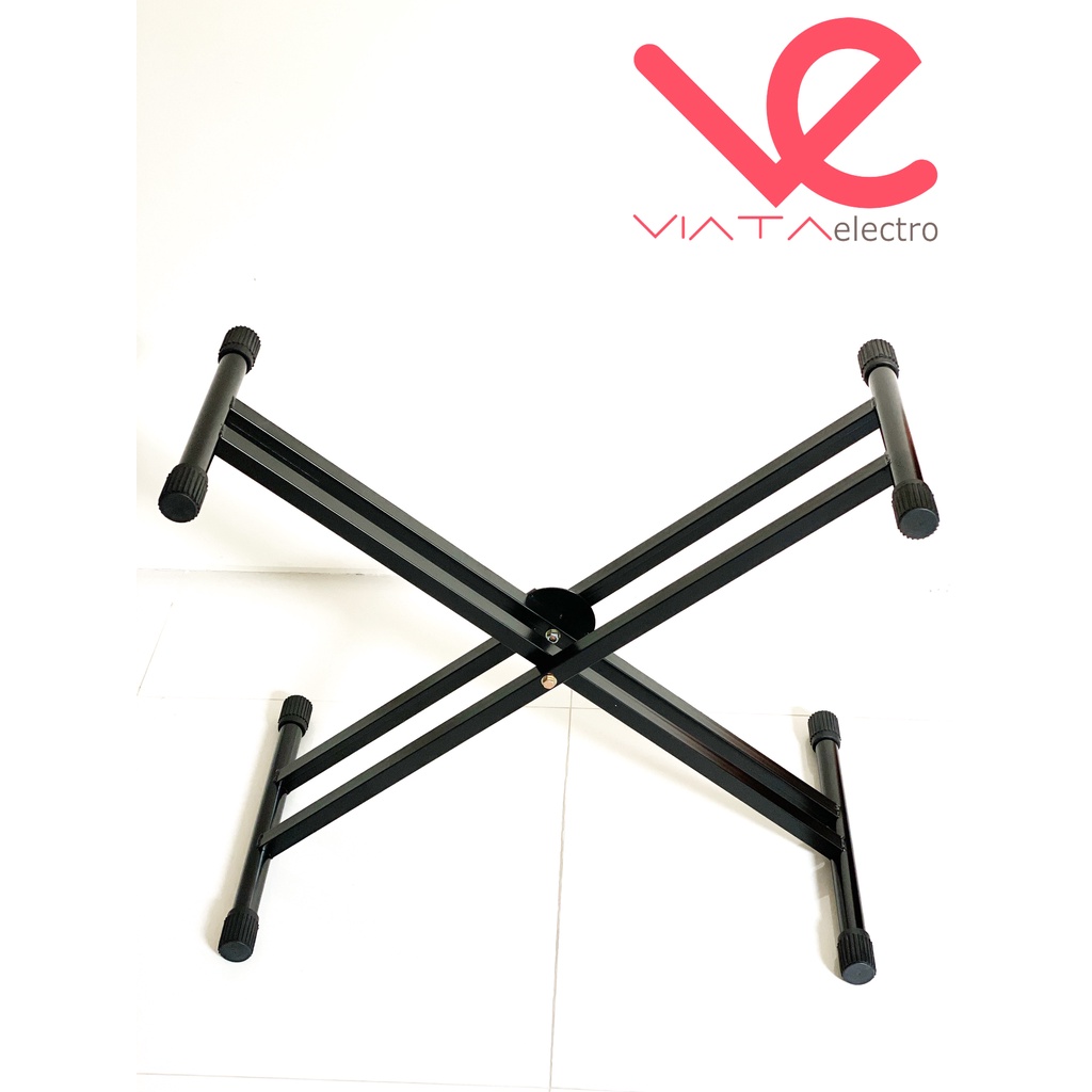 STAND KEYBOARD DOUBLE STAND PIANO DOUBLE BRACE PREMIUM STAND SILANG