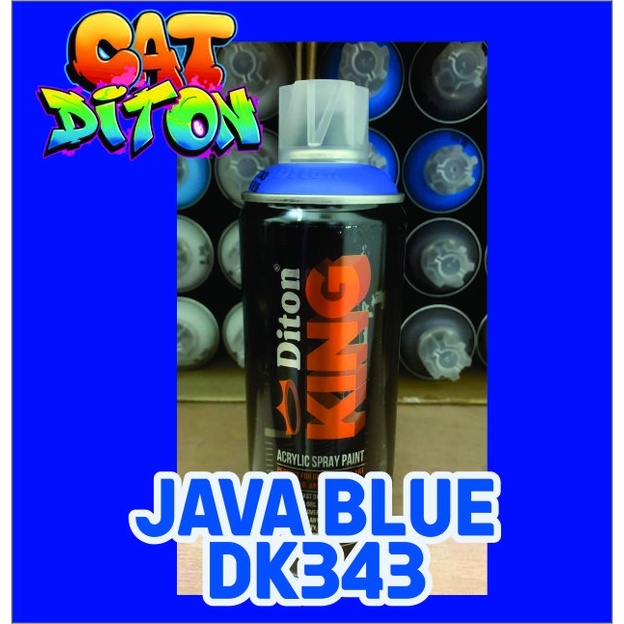 

Diton King DK343 JAVA BLUE - Acrylic Spray Paints