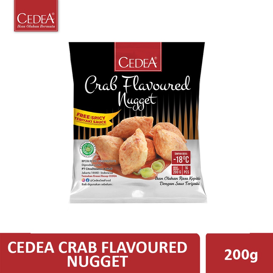 CEDEA NUGGET KEPITING 200GR