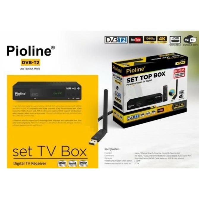 populer] SET TOP BOX TV DIGITAL SET DONGLE WIFI