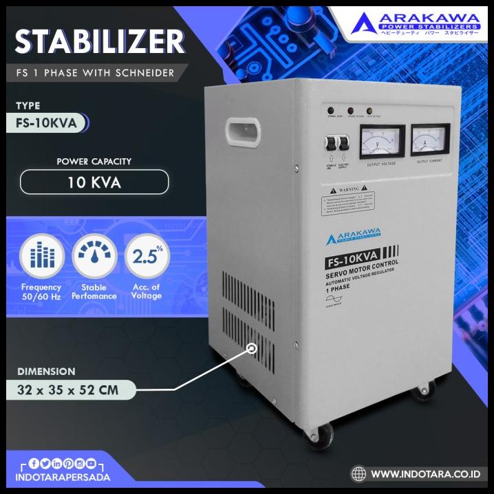 Stabilizer Arakawa Fs 1 Phase Fs-10Kva