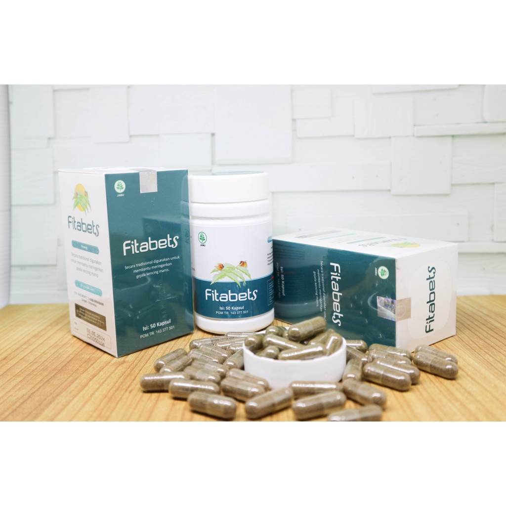 FITABETS Naturafit / Obat Herbal Atasi Diabetes Kencing Manis - Orignal BPOM