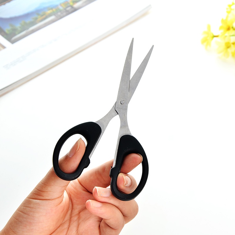 Gunting Stainless / Gunting Kertas Serbaguna / Stainless Scissors / ATK Alat Tulis Kantor Sekolah Multifungsi